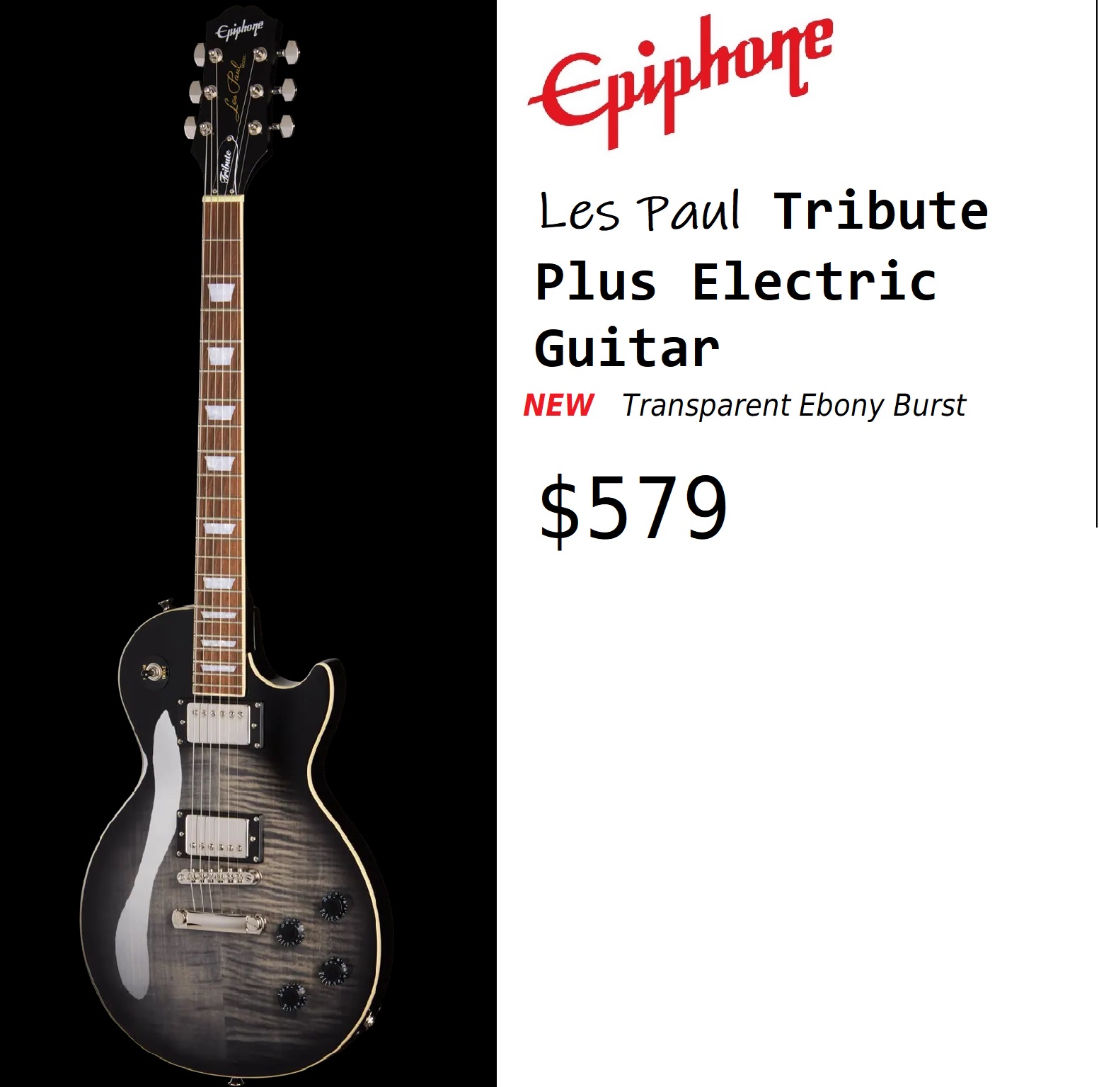 LES PAUL TRIBUTE BLK